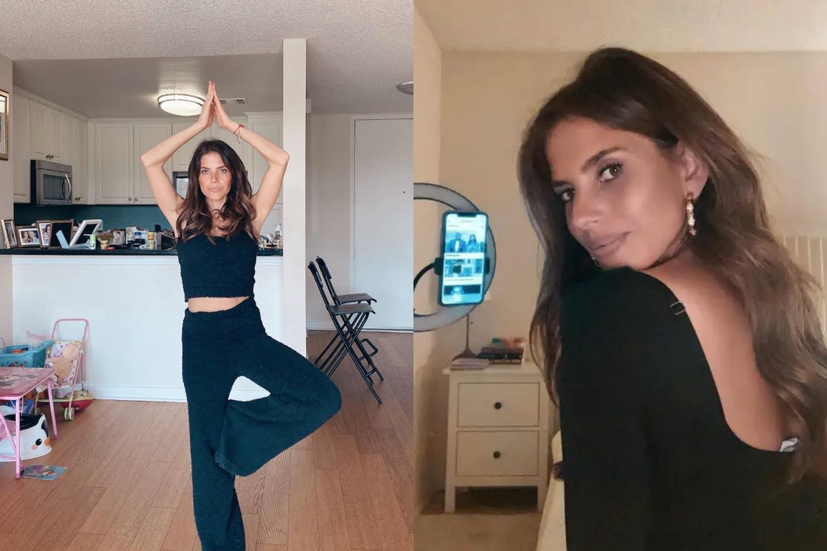 Weronika Rosati w swoim domu w Los Angeles