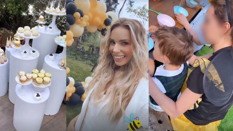Izabela Janachowska wyprawiła synkowi urodziny