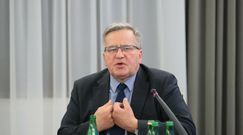 Komorowski dosadnie o polskim rządzie. "Hipokryci"