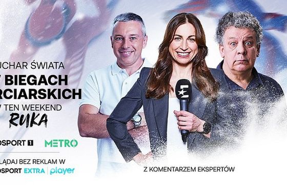 Puchar Świata w biegach narciarskich w Metrze, Eurosporcie i Playerze
