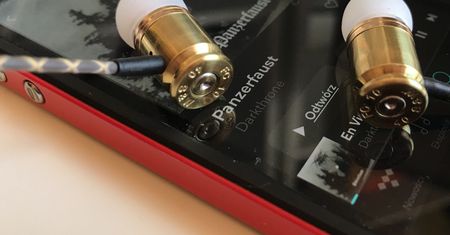 Federal 40 model FBI – polskie słuchawki wykonane ręcznie z łusek kalibru .40 S&W
