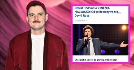 #10 lat temu na Pudelku: Podsiadło chciał robić karierę za granicą. Oświadczył, że zmienia nazwisko na "bardziej światowe"