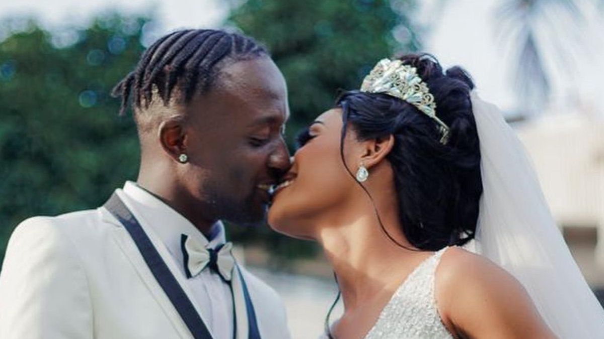 Mohamed Buya Turay z żoną