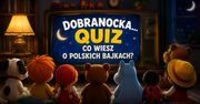 Quiz o polskich bajkach z telewizorem Dobranocka