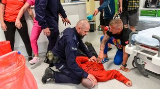 Ćwiczenia w gdyńskim szpitalu. Jak reagować na agresywnych pacjentów?