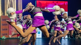 Kraków: Niesamowite tańce z "pomponami". Efektowe pokazy cheerleadingu