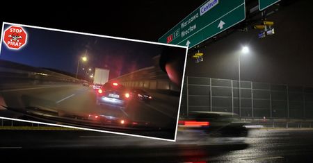 Wjechał mercedesem pod tira na S8. Perfidne wymuszenie odszkodowania