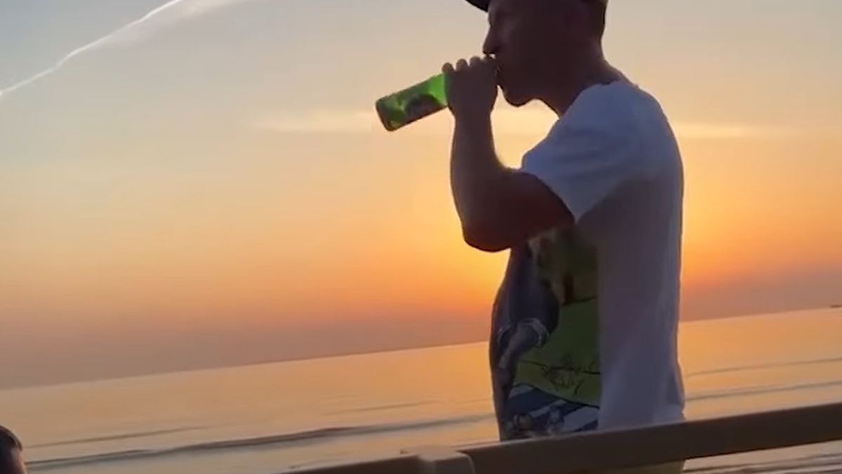 Rosjanin obrażał Ukrainki na plaży