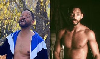 Will Smith pozuje w kapciach i BEZ KOSZULKI. "W życiu nie byłem w TAK ZŁEJ FORMIE" (FOTO)