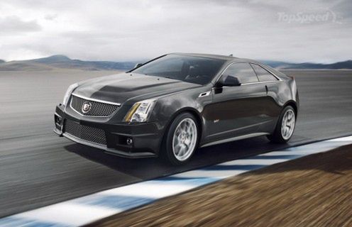 Cadillac CTS-V Coupe w pełnej okazałości