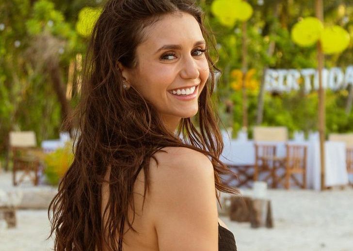 Nina Dobrev's motorcycle accident leaves her in a neck brace