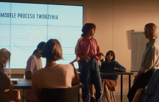 "Czas na studia, czas na pracę, czas na życie" w reklamie Wyższych Szkół Bankowych