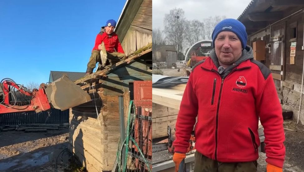Remont u Andrzeja z Plutycz z "Rolnicy. Podlasie"