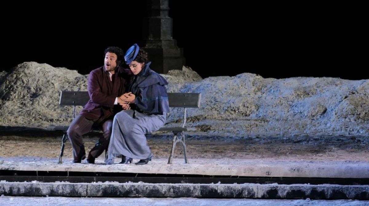 Vittorio Grigòlo (Rudolf) i Juliana Grigoryan (Mimi) .