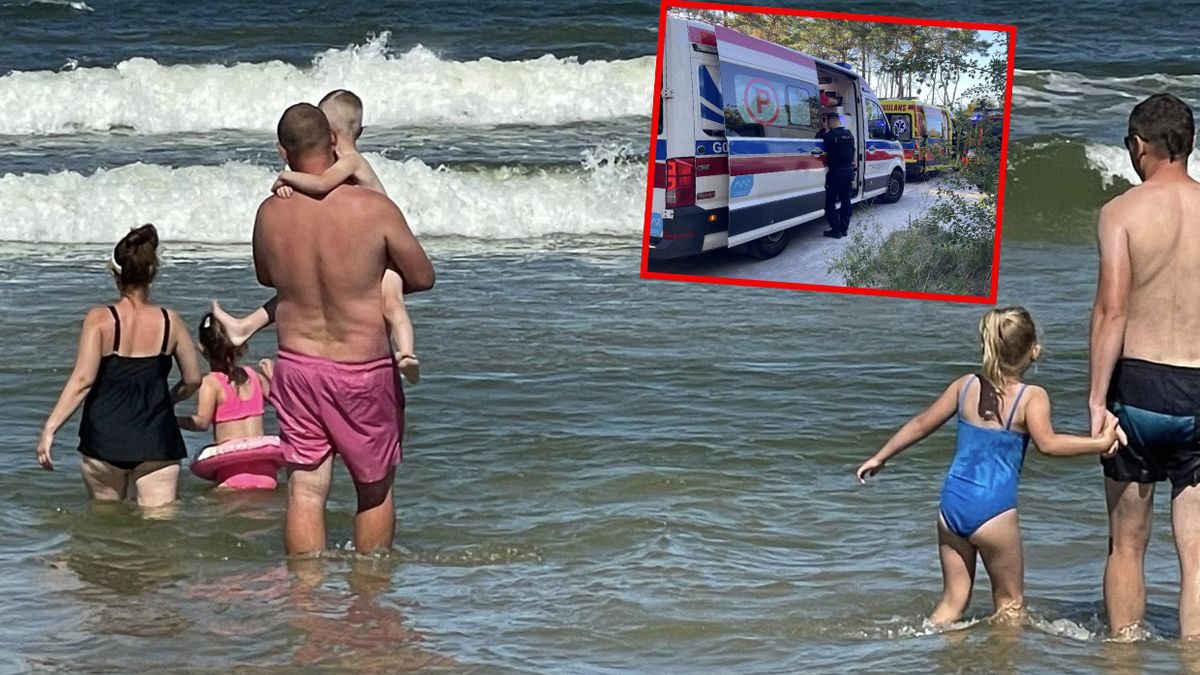 Akcja ratunkowa w Łebie