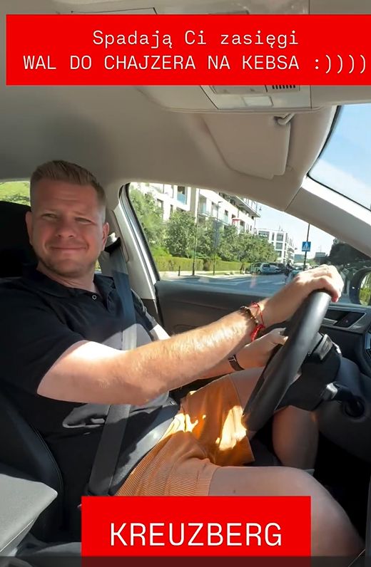 Filip Chajzer reaguje na zarzuty Blowka.