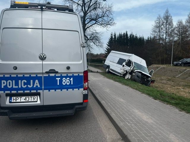 Poniedziałkowy wypadek w miejscowości Matyldy