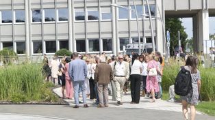 Kielce: Próbna ewakuacja Świętokrzyskiego Urzędu Wojewódzkiego. Zobacz zdjęcia