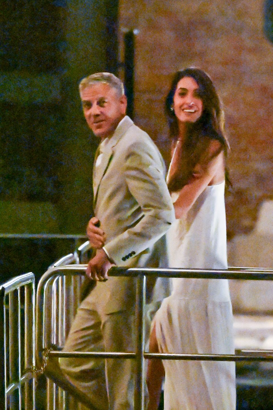 George i Amal Clooneyowie
