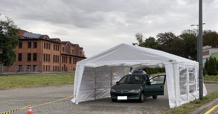 W Bytomiu przeprowadzimy test na koronawirusa bez wychodzenia z samochodu