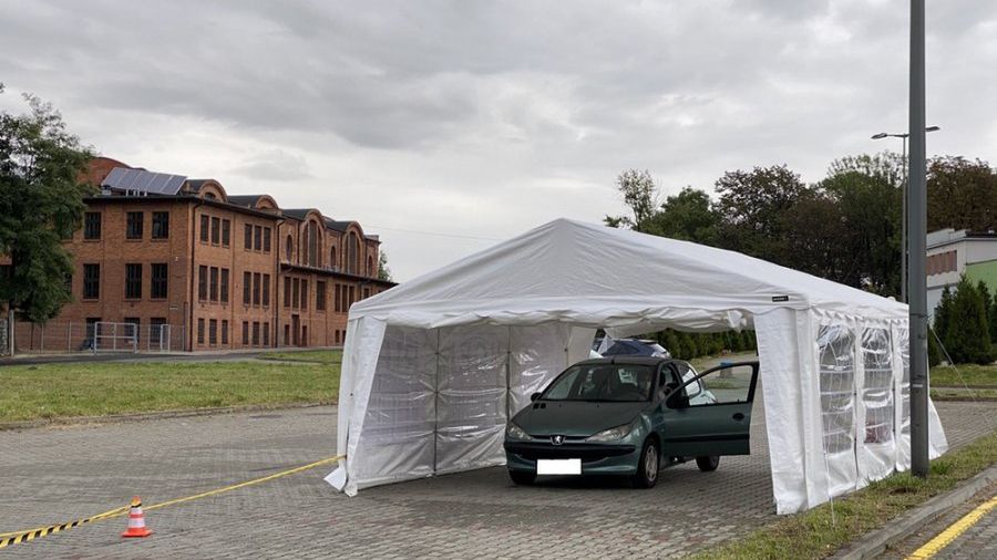 W Bytomiu powstał nowy punkt pobierania wymazów.