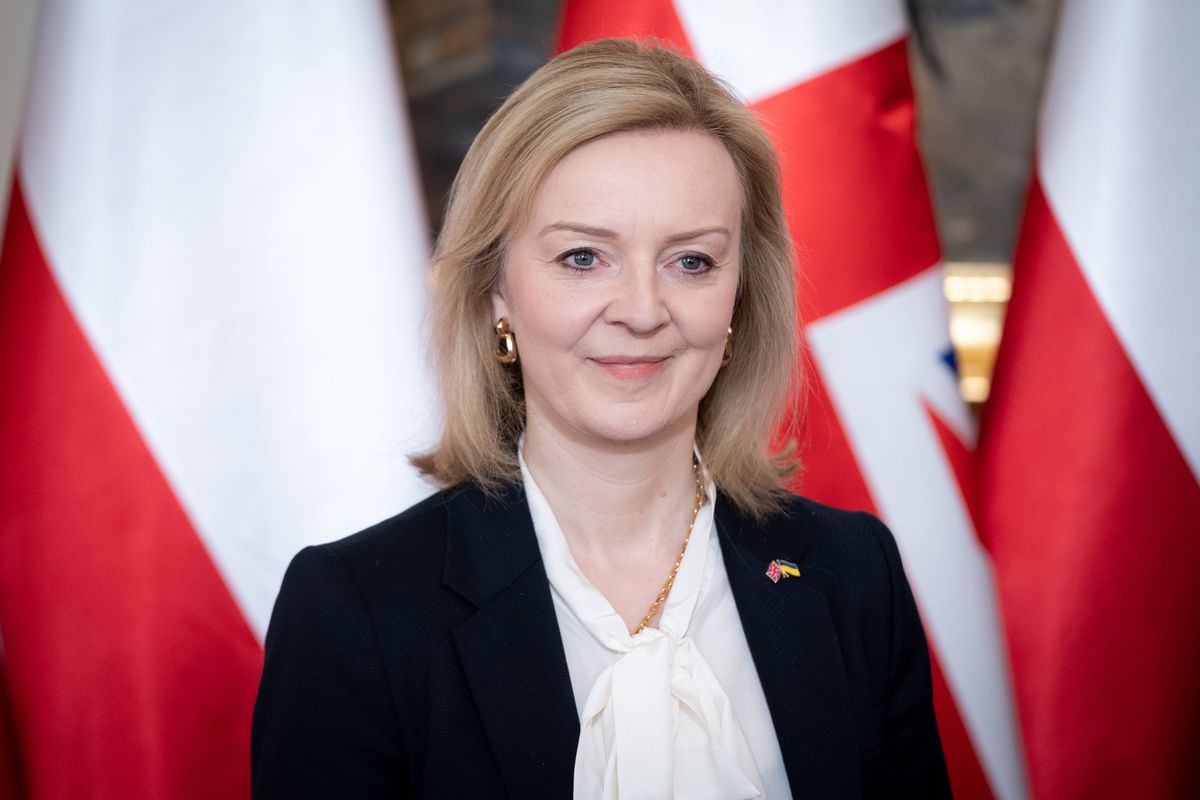 Brytyjska minister spraw zagranicznych Liz Truss 