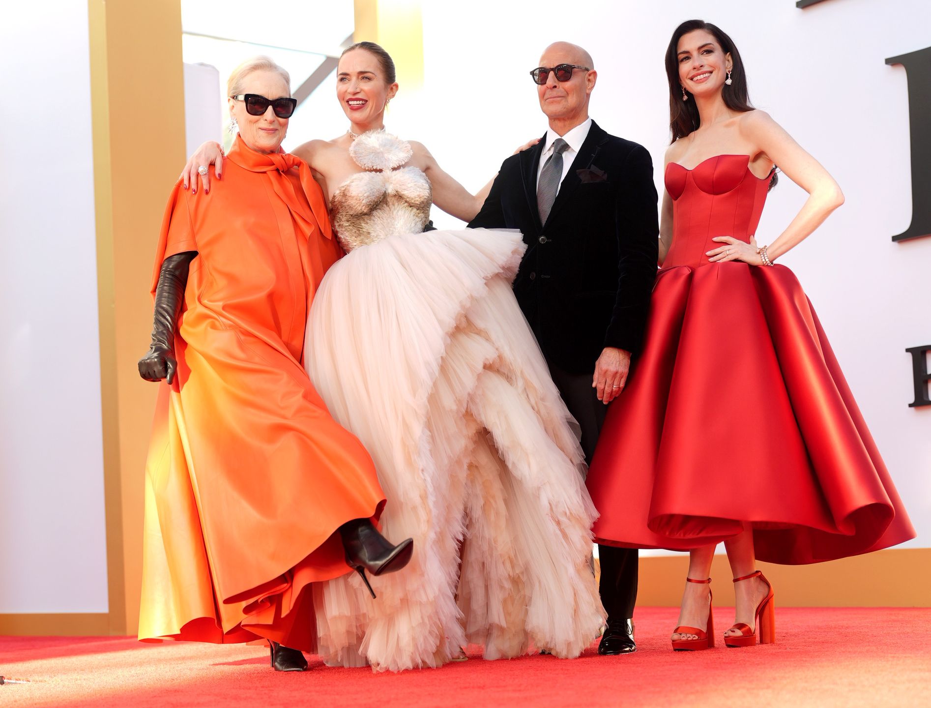 Meryl Streep, Emily Blunt, Stanley Tucci i Anne Hathaway