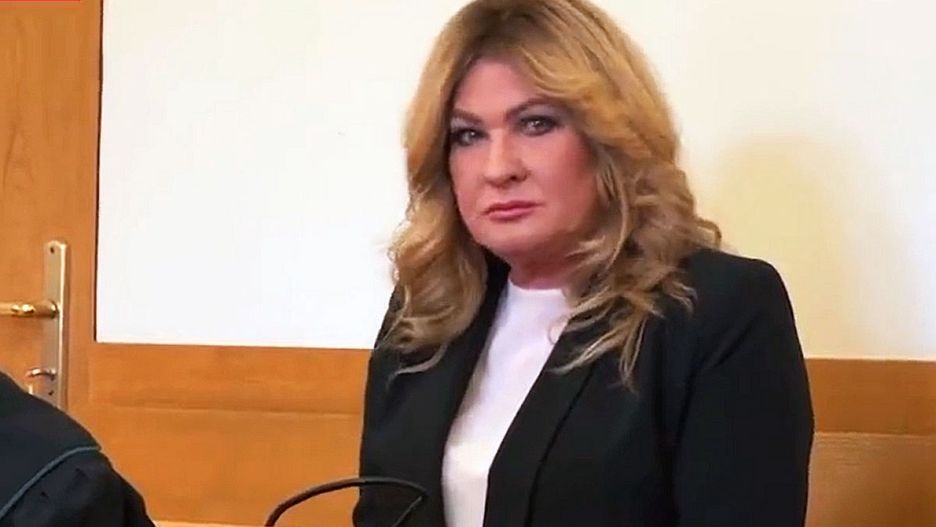 Beata Kozidrak podczas odczytywania wyroku sądu