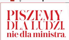 „Gazeta Wyborcza” w reklamie nawiązuje do zarzutów wobec Wirtualnej Polski. „Piszemy dla ludzi, nie dla ministra”