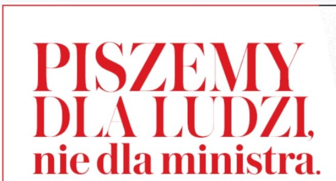 „Gazeta Wyborcza” w reklamie nawiązuje do zarzutów wobec Wirtualnej Polski. „Piszemy dla ludzi, nie dla ministra”