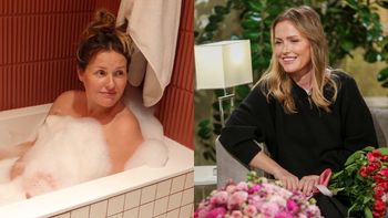 Przykryta pianą ciężarna Olga Frycz bawi się z córką "w wieloryba": "Śmiechom nie ma końca" (FOTO)