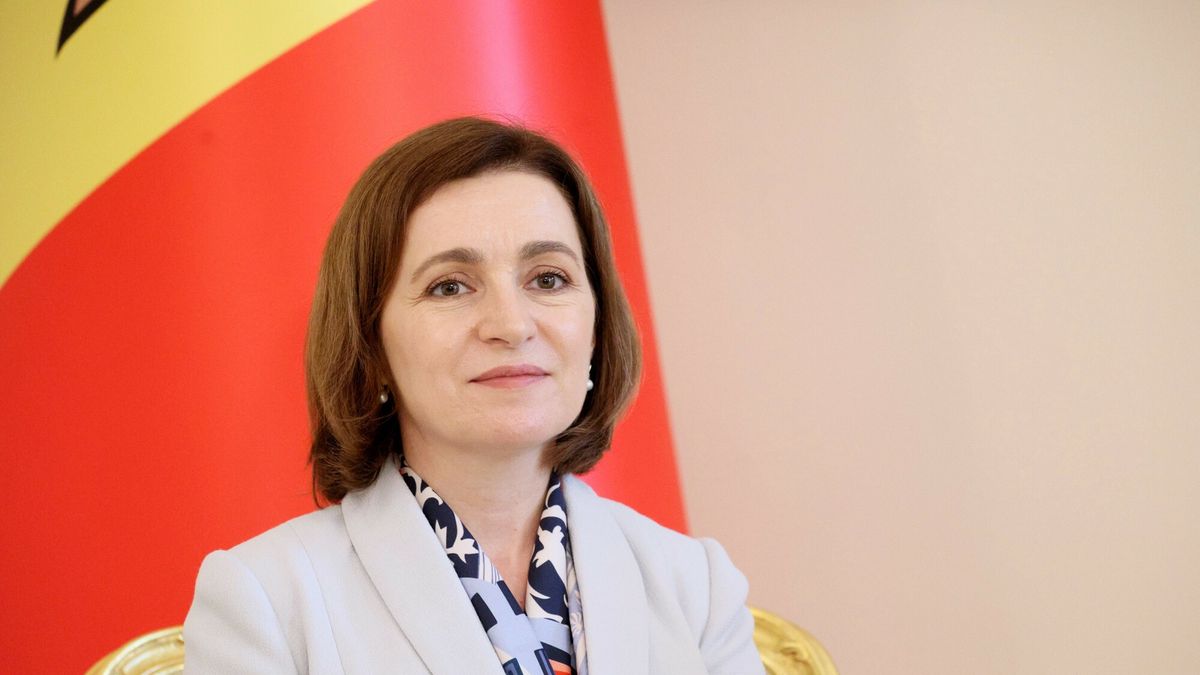 Prezydent Mołdawii Maia Sandu