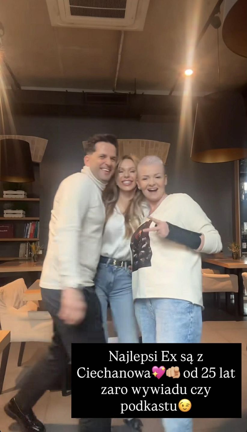 Doda relacjonuje spotkanie z byłymi partnerami