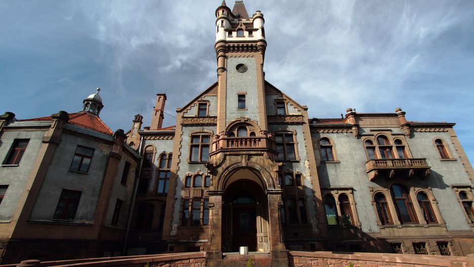Dawny pałac Schoena, widok od strony wschodniej