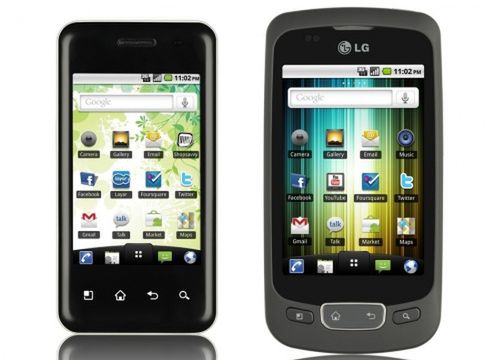 LG OPTIMUS One i Chic z Androidem 2.2 oficjalnie