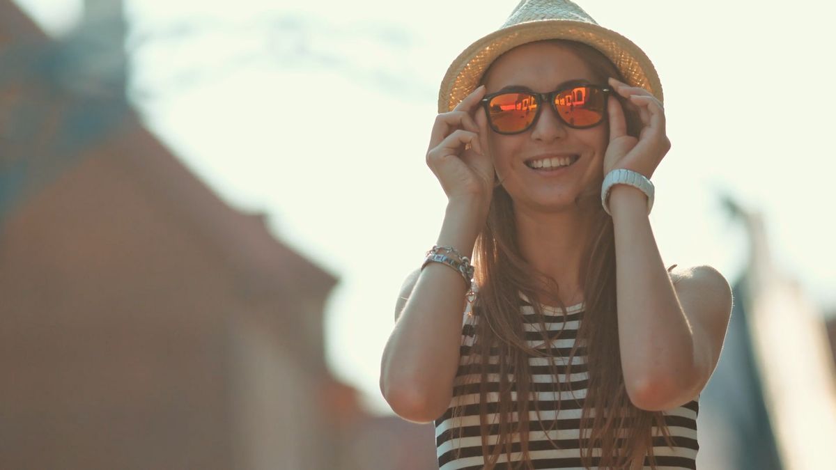 Okulary chronią przed promieniami UV