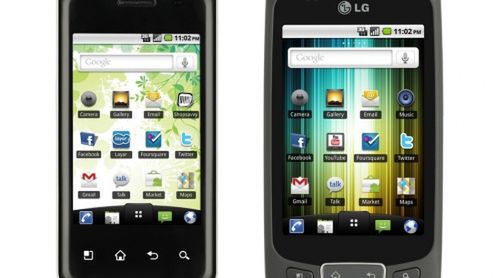 LG OPTIMUS One i Chic z Androidem 2.2 oficjalnie 1
