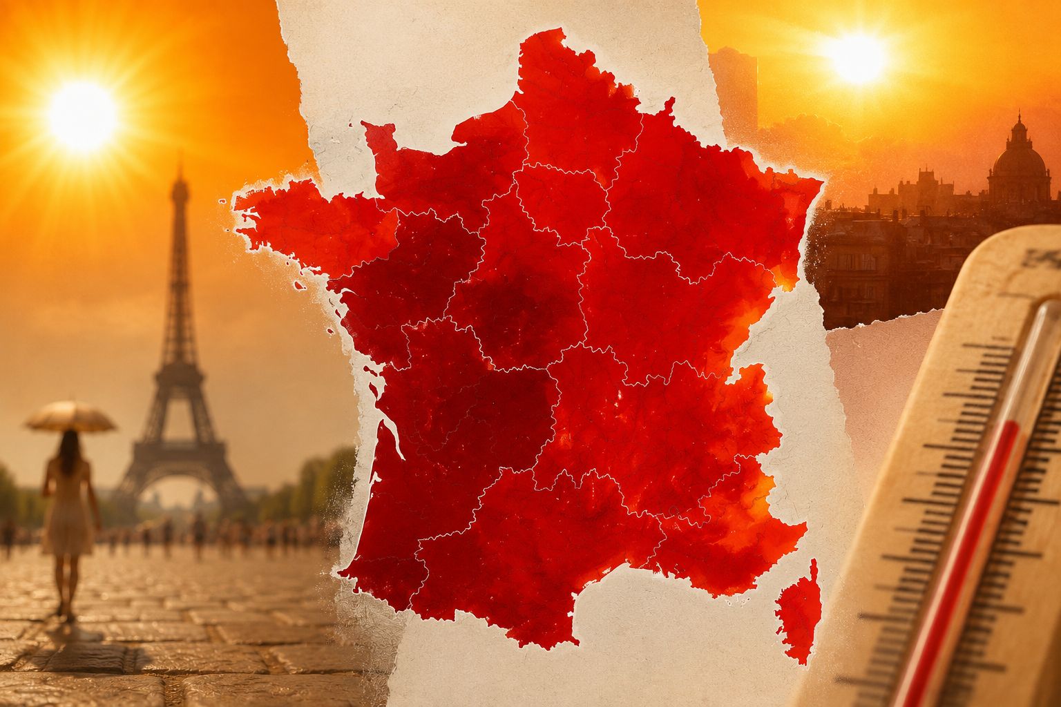Dzieci umarły w rozgrzanych autach. Upały paraliżują Francję