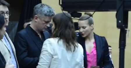 Dereszowska z Grabowskim na premierze!
