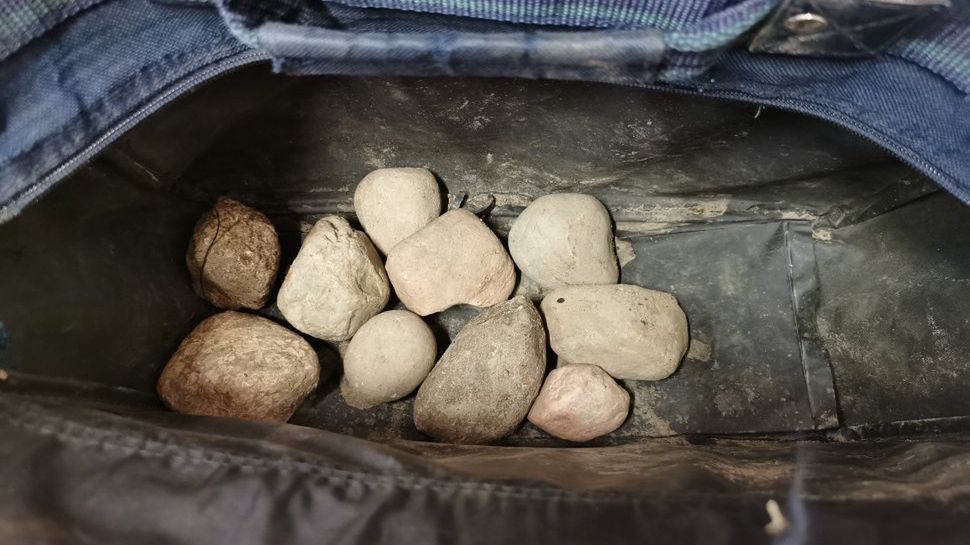 Torba kamieni 56-latka