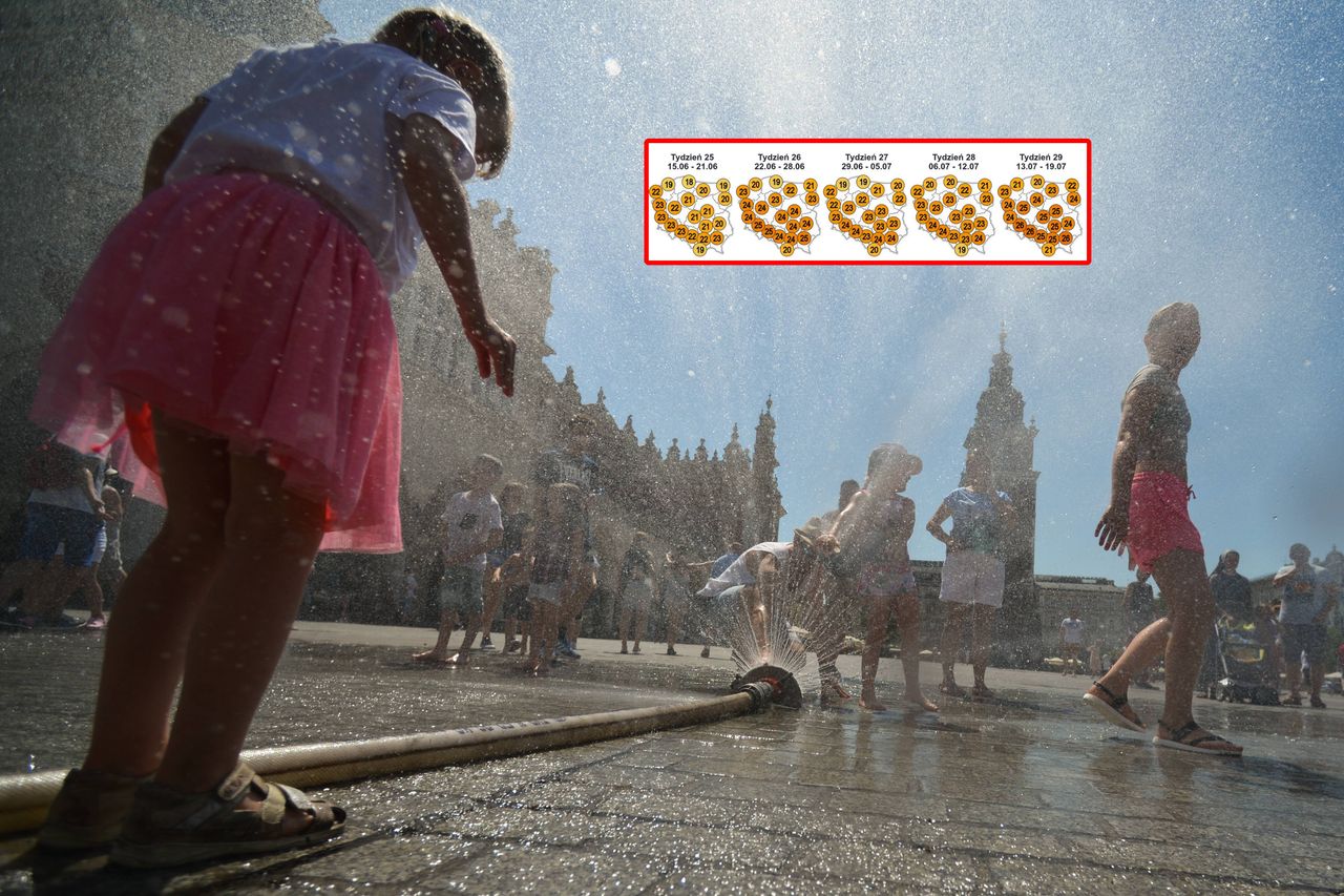 Pogoda szykuje zwrot. Nawet 30 st. C w czerwcu