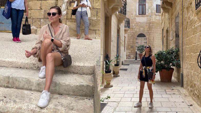 Aleksandra Kwaśniewska i Kuba Badach wygrzewają się na Malcie