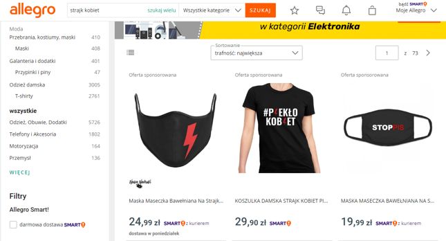 Inicjatorka Ogólnopolskiego Strajku Kobiet nie zgadza się na sprzedaż gadżetów z logo strajku w internecie