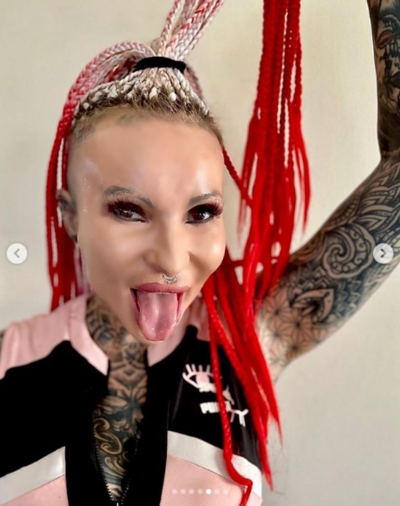 Adrianna Eisenbach z "Królowych życia" prezentuje twarz bez tatuaży