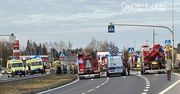 Tarczyn: Poważny wypadek. Kilka osób rannych, w akcji śmigłowiec LPR