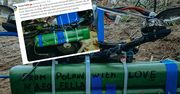 "From Poland with love". Niespodzianka na froncie, taki dron trafił okupantów