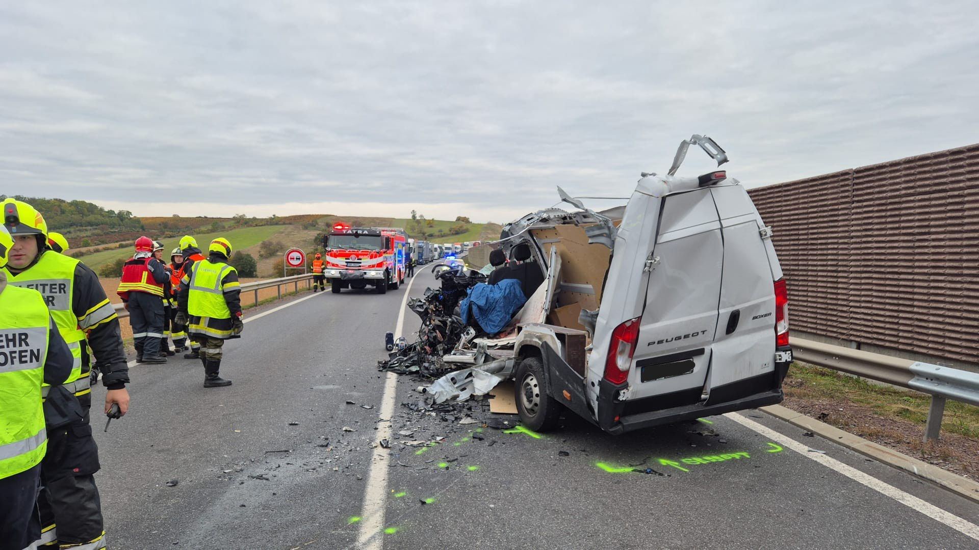 Tragiczny wypadek na austriackiej autostradzie