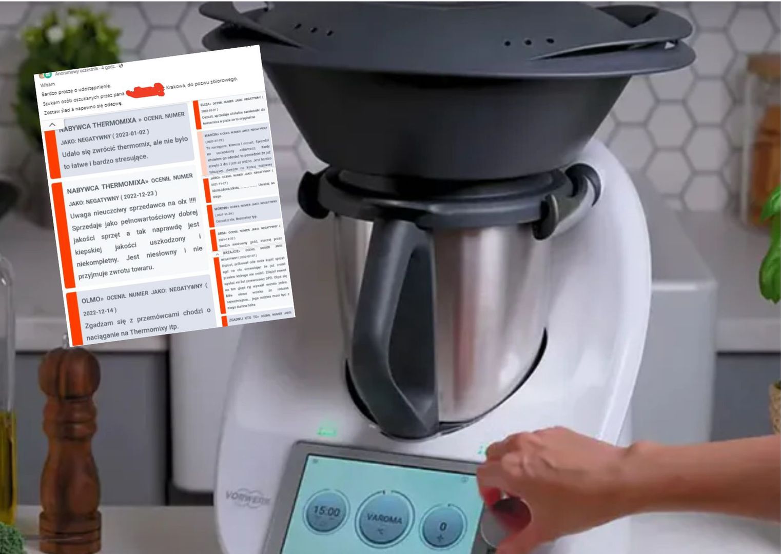 Kupiła używanego Thermomixa. Nie do wiary, co stało się potem