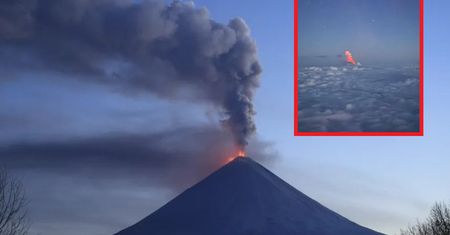 Erupcja wulkanu w Rosji. To efekt trzęsienia ziemi