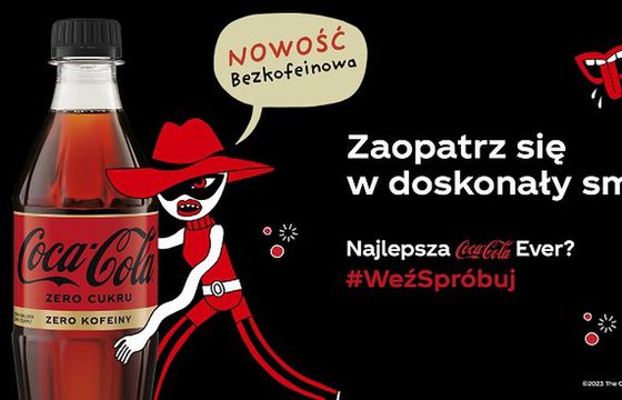 Coca-Cola wprowadza na rynek pierwszy produkt bez cukru i bez kofeiny